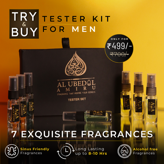 Tester Kit For Men - 7 Perfume Testers (10 ml)